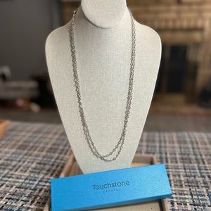 COPY - TSC Mini Chanelle Extra Long Necklace- Crystal